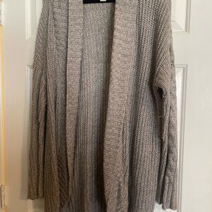 Mossimo Supply Co. Heather Gray Cardigan